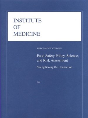 cover image of Food Safety Policy, Science, and Risk Assessment